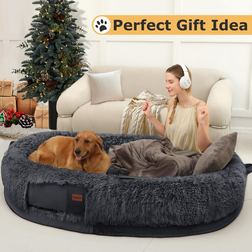 SWITTE bed non-slip bottom keeps stable on any floor.