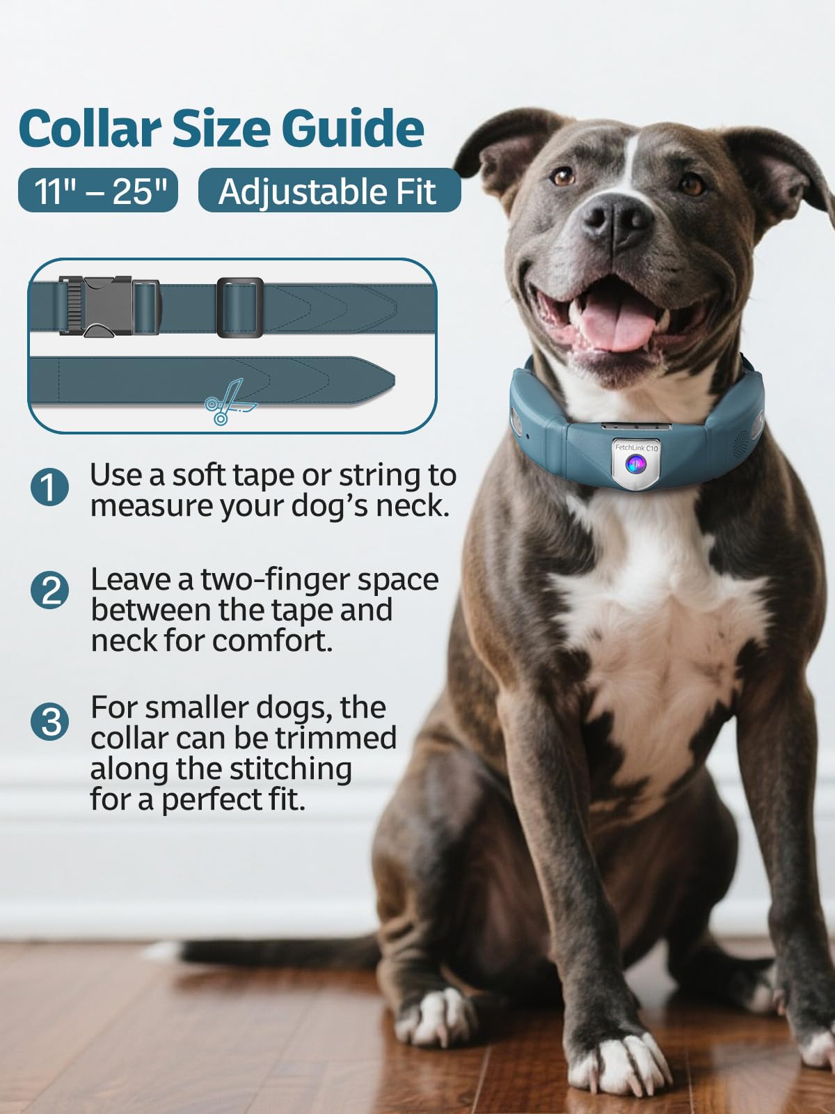 Swotech two-way audio enables real-time dog training commands.