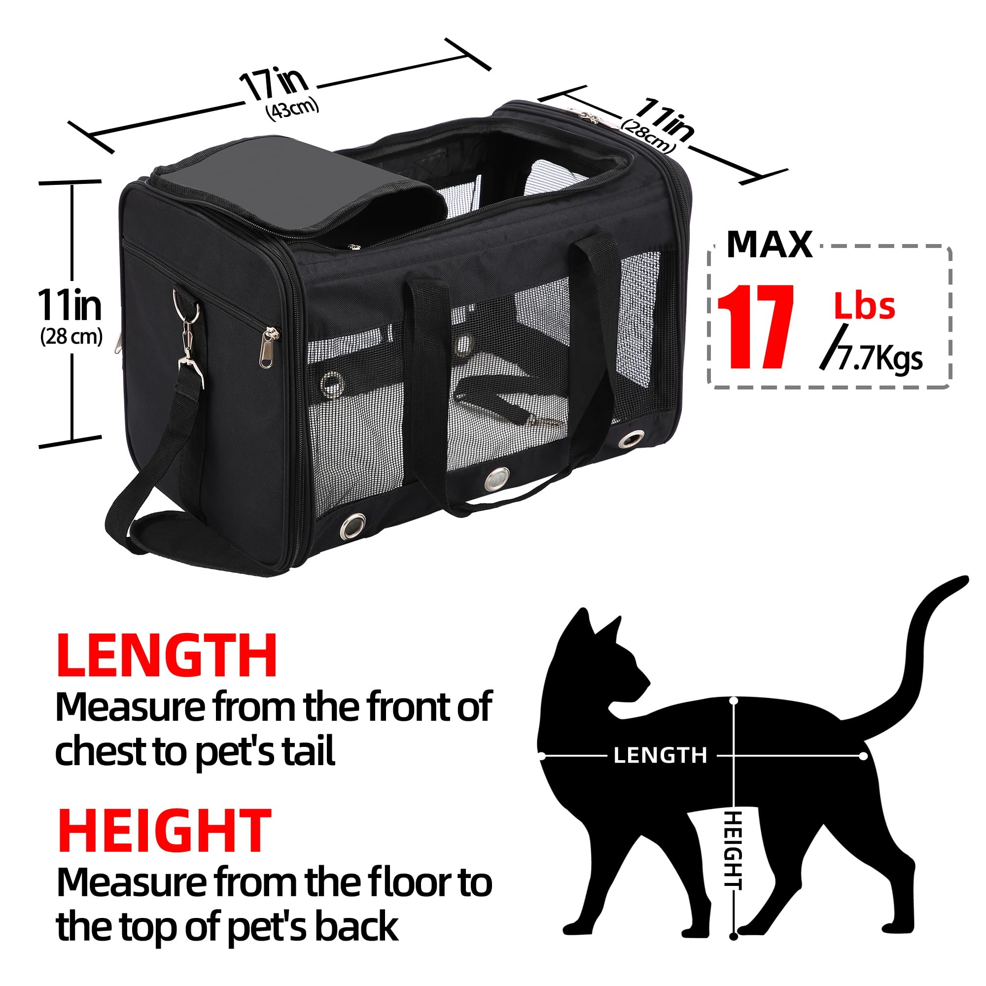 SWUVVI soft-sided carrier side view—breathable mesh windows for airflow.