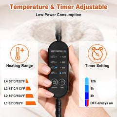 SXBSXB heated cat bed USB pad saves energy and travels well with portable power.