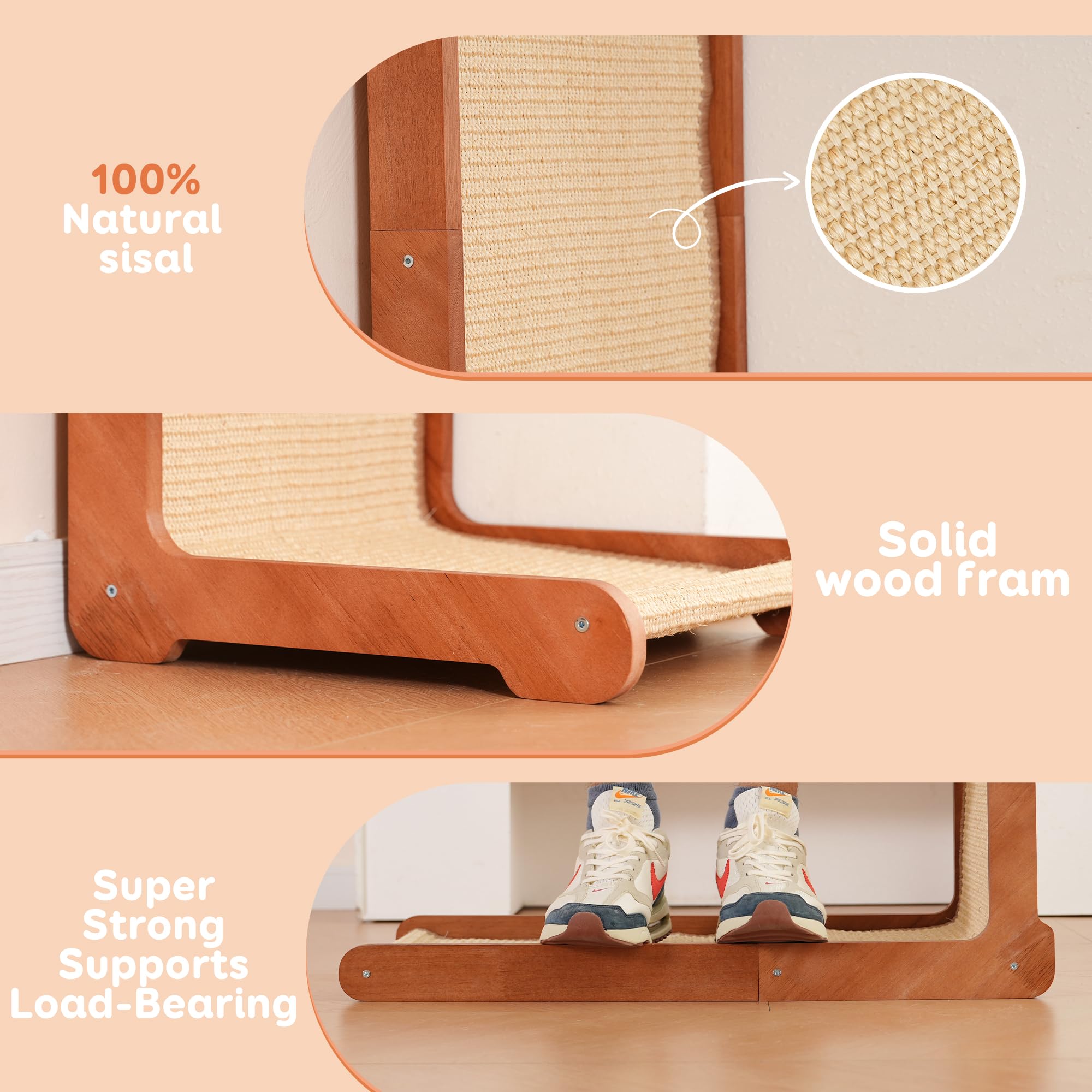 Sxtglxr furniture-saving indoor scratcher helps protect sofas and curtains.