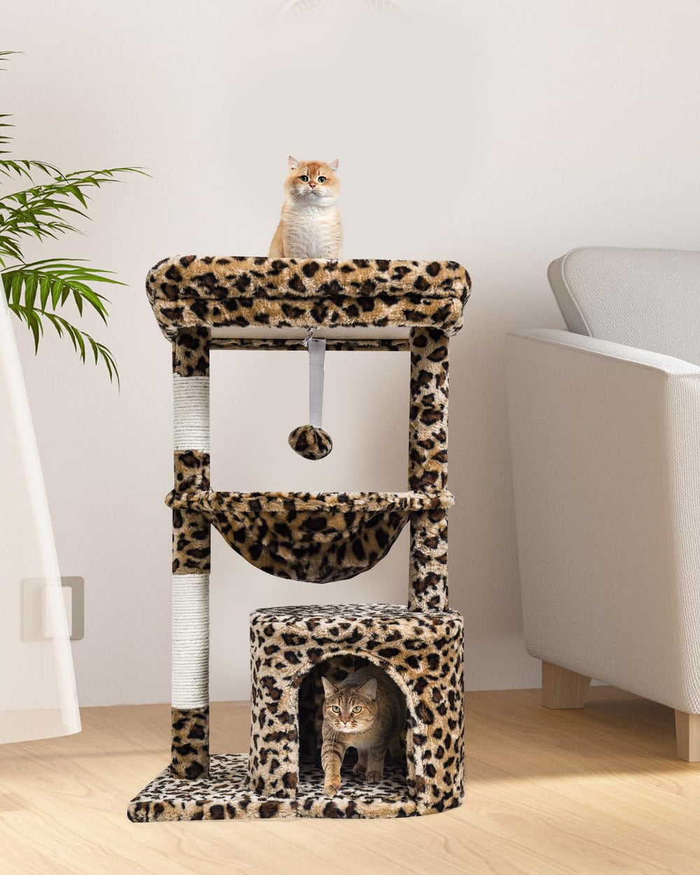 SYANDLVY modern leopard cat furniture suits contemporary homes