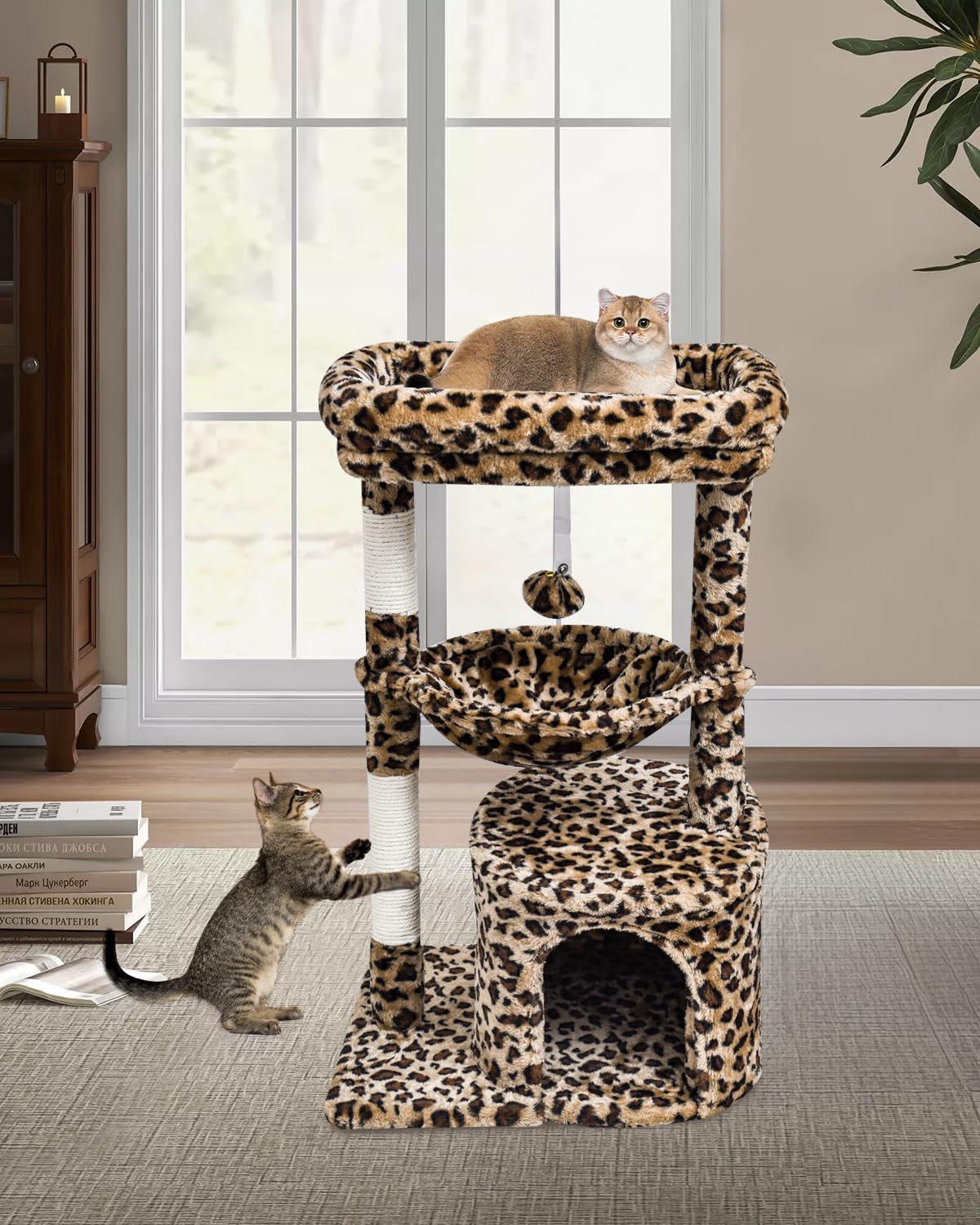 SYANDLVY cat-tree cushions are easy to clean and maintain