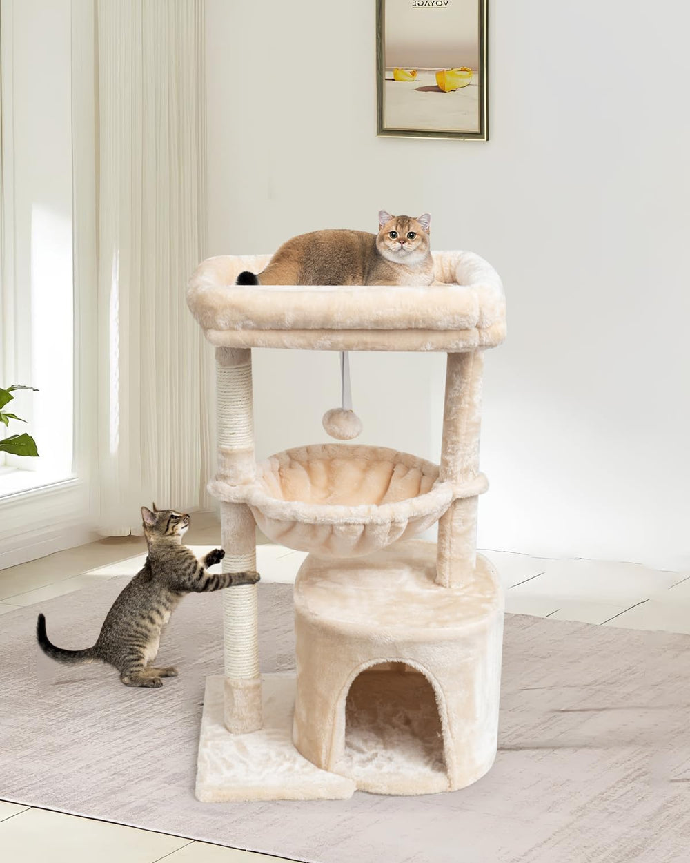SYANDLVY easy-clean cushions simplify maintenance with removable covers and wipe-downs.