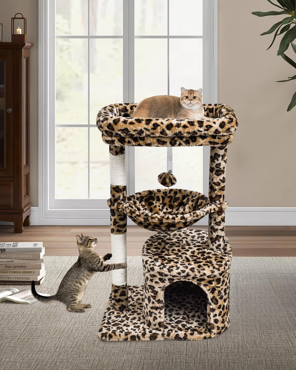 SYANDLVY cat-tree cushions are easy to clean and maintain