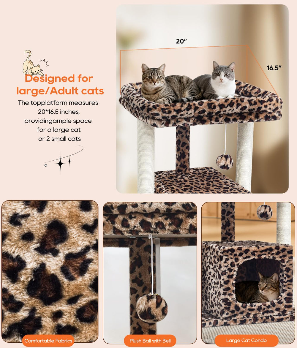 SYANDLVY leopard-print design adds style to modern living spaces.