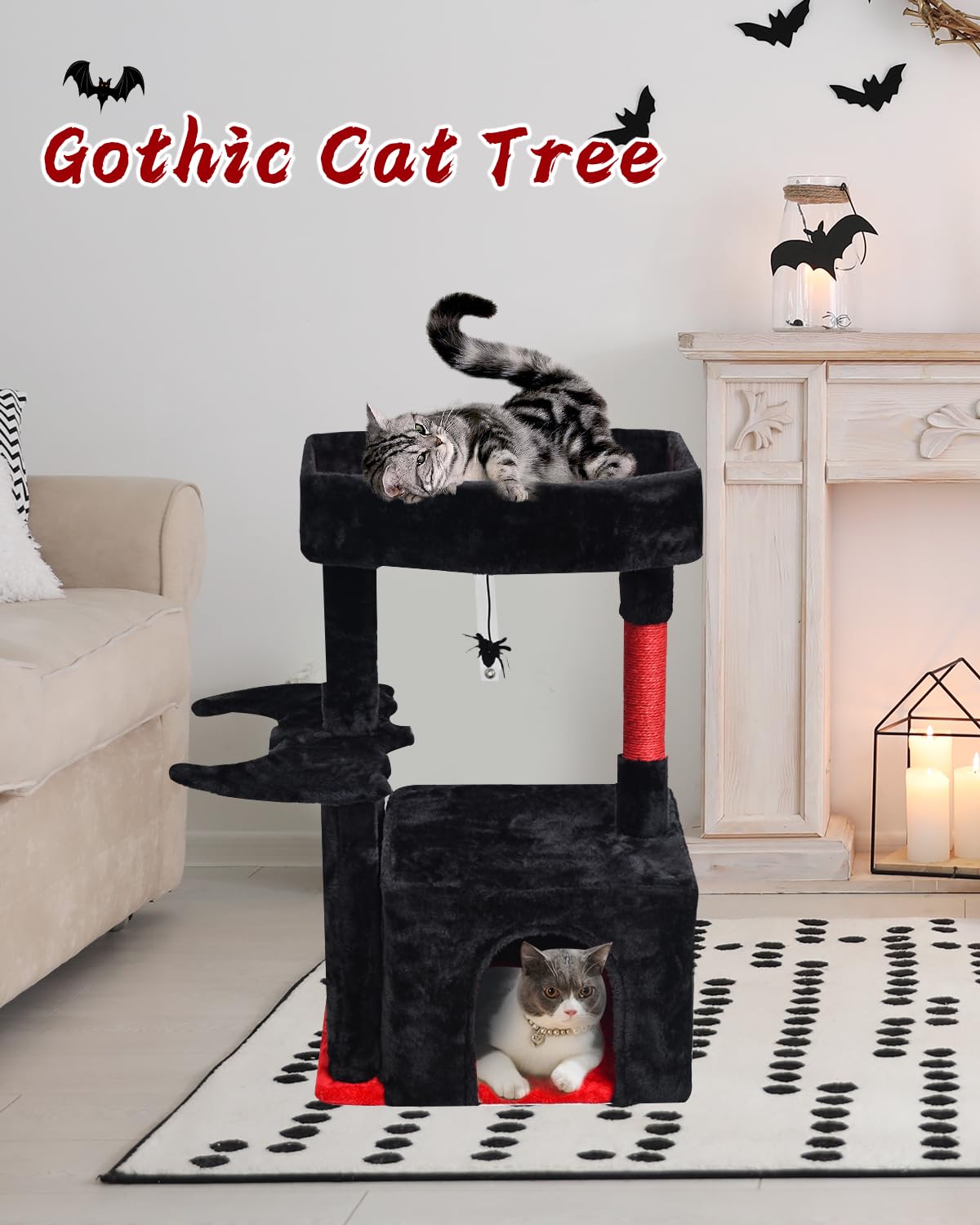 SYANDLVY coffin bed offers a cozy nap space for kittens.