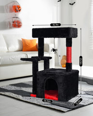SYANDLVY sisal-post scratching post protects furniture while satisfying claws.