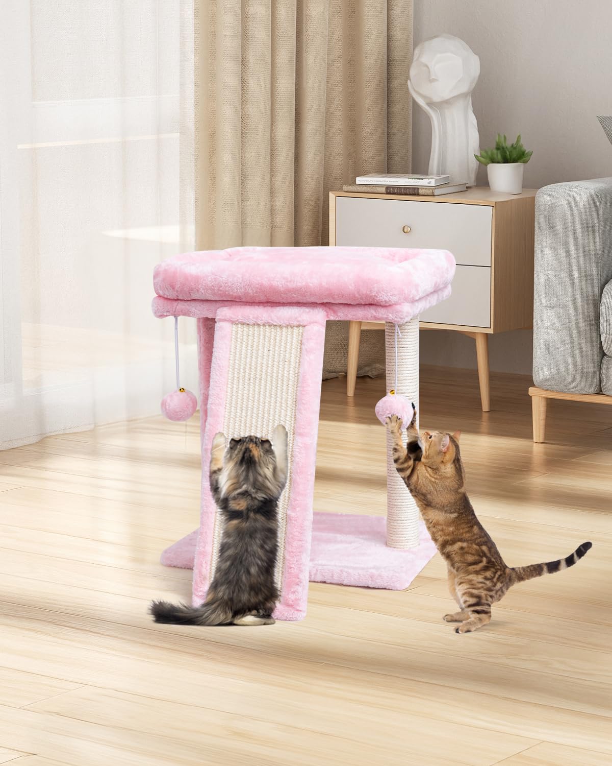 SYANDLVY small cat tree makes a thoughtful gift for kittens