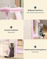 SYANDLVY sisal board gives large surface for stretches and play
