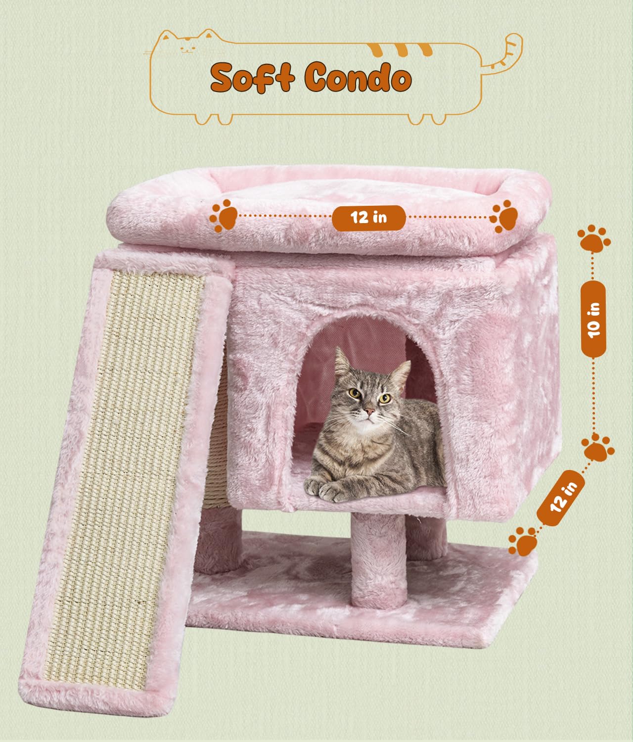 SYANDLVY plush cover offers skin-friendly warmth cats will enjoy.