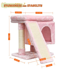 SYANDLVY cat tree scratching board supports healthy stretching and playtime.