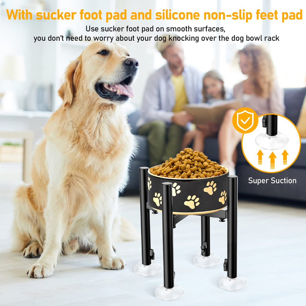 SYBECHATF silicone suction and feet pad prevent sliding on various floors.