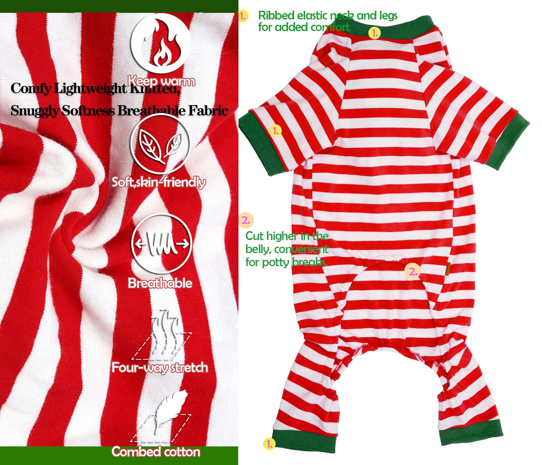 SyChien dog jumpsuit with belly opening for easy potty breaks and ongoing warmth.