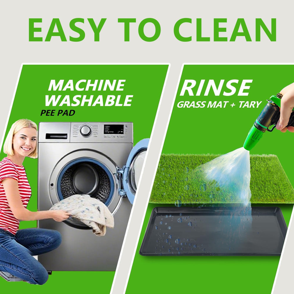 SyFatWeen dog loo system easy-clean design with warm soapy water for maintenance