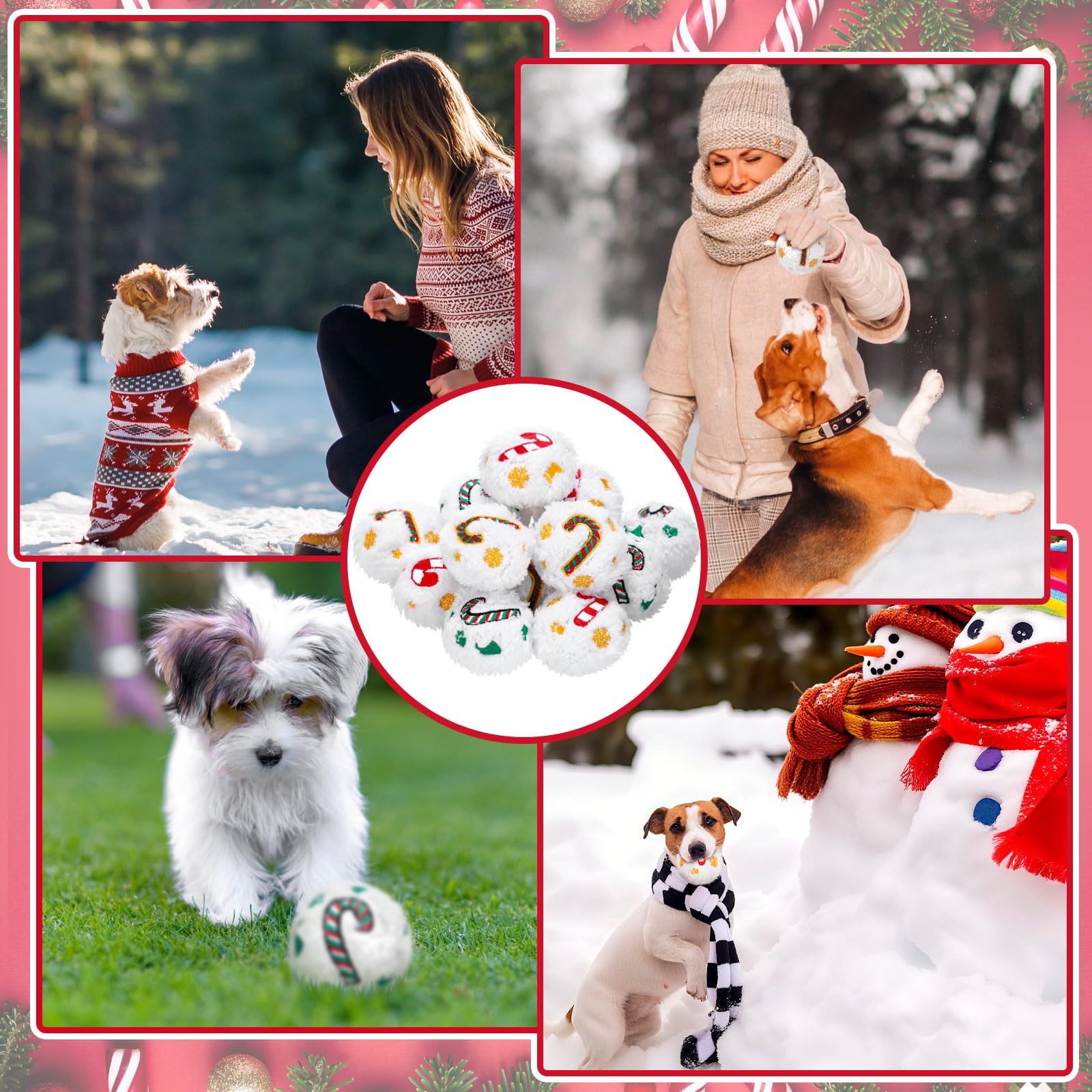 Syhood 60-piece dog toy set supports interactive games and bonding time.