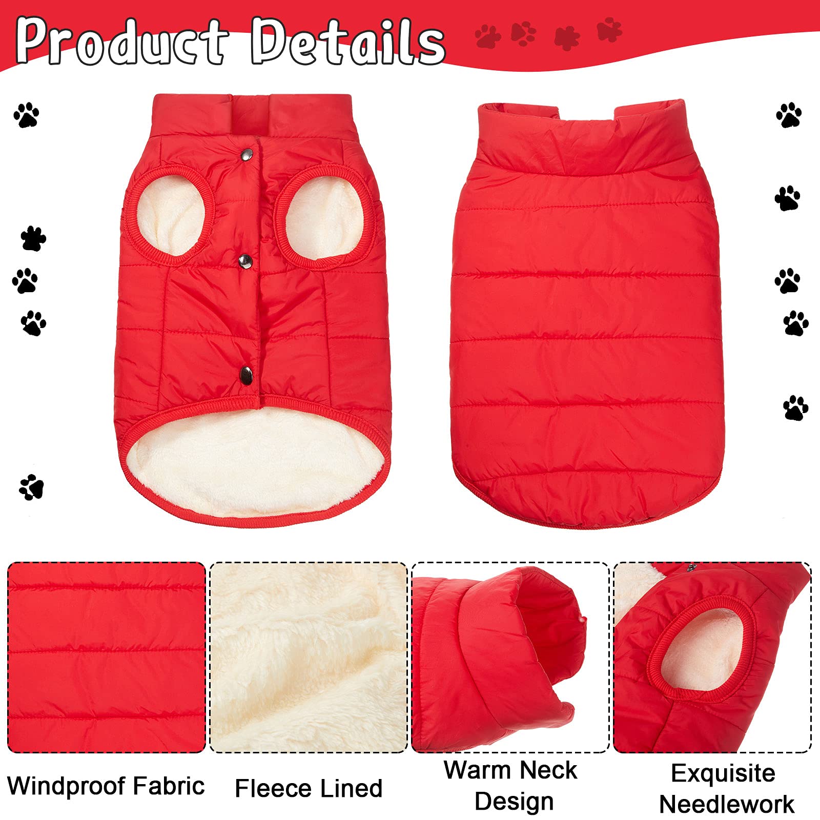 Syhood dog jacket XL navy side view highlights easy-on design for quick dressing