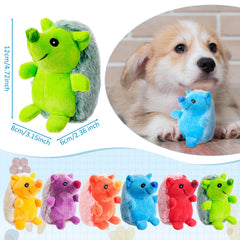Syhood mini hedgehog soft multicolor – cozy snuggle toy for small dogs.