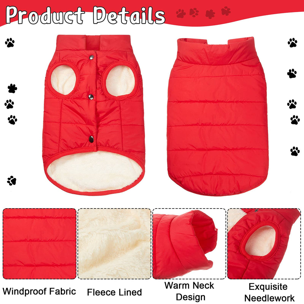 Syhood two-layer fleece dog coat inside view, cozy warmth with lightweight feel.