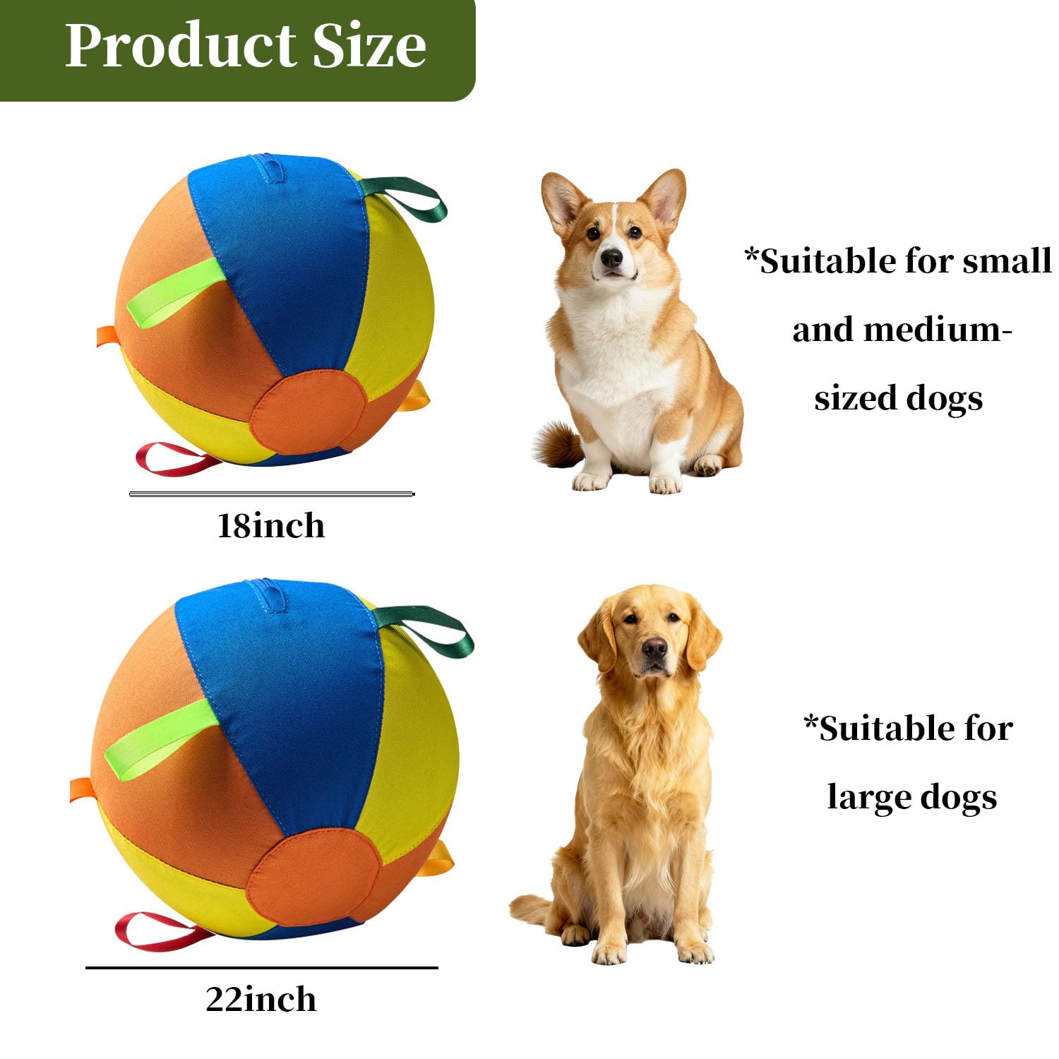 Symhobby durable-chewers-ball close-up shows puncture-resistant material