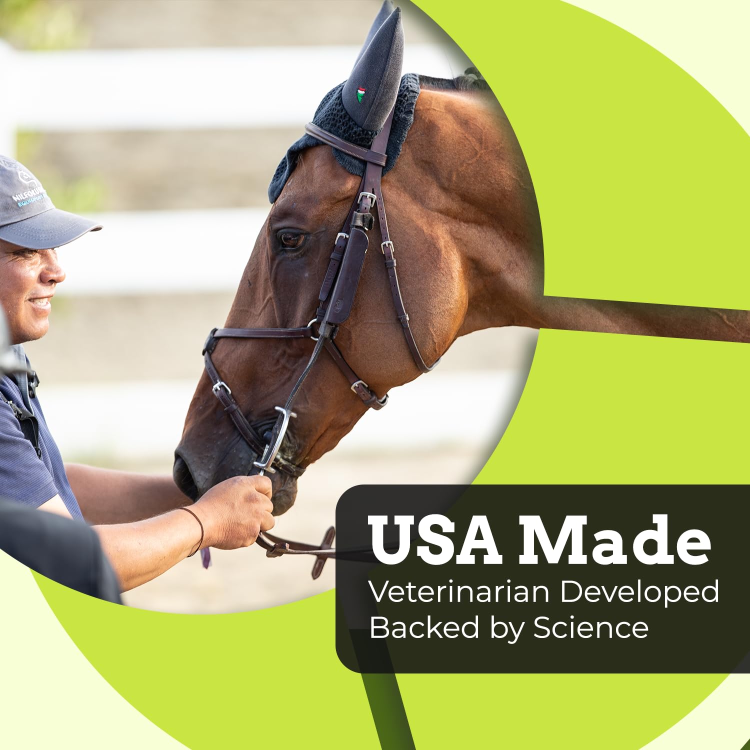 Administered gel in this shot shows easy, stress-free dosing