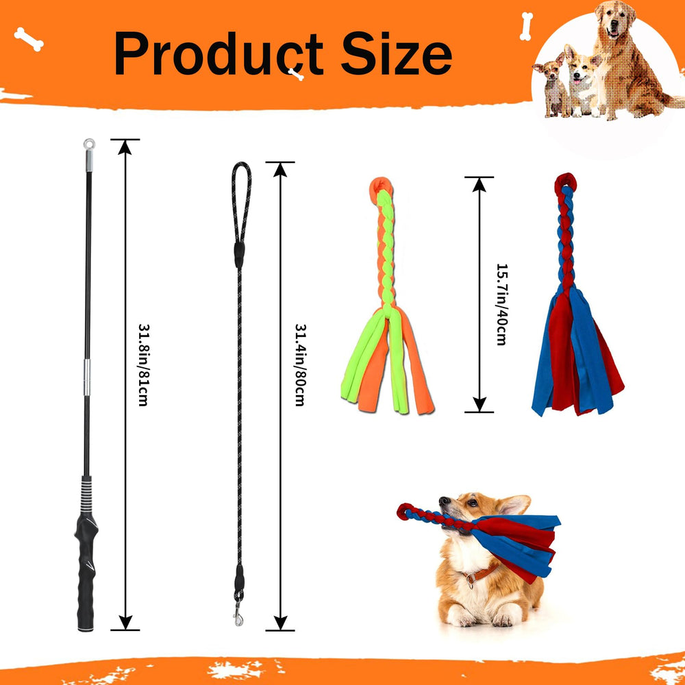 SYOOY Flirt Pole replacement rope is soft, lightweight, and machine washable.