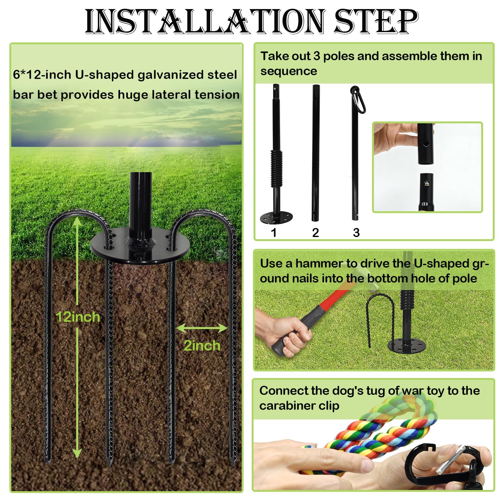 SYOOY indestructible-mount-caravan-hook secures the setup for reliable outdoor use