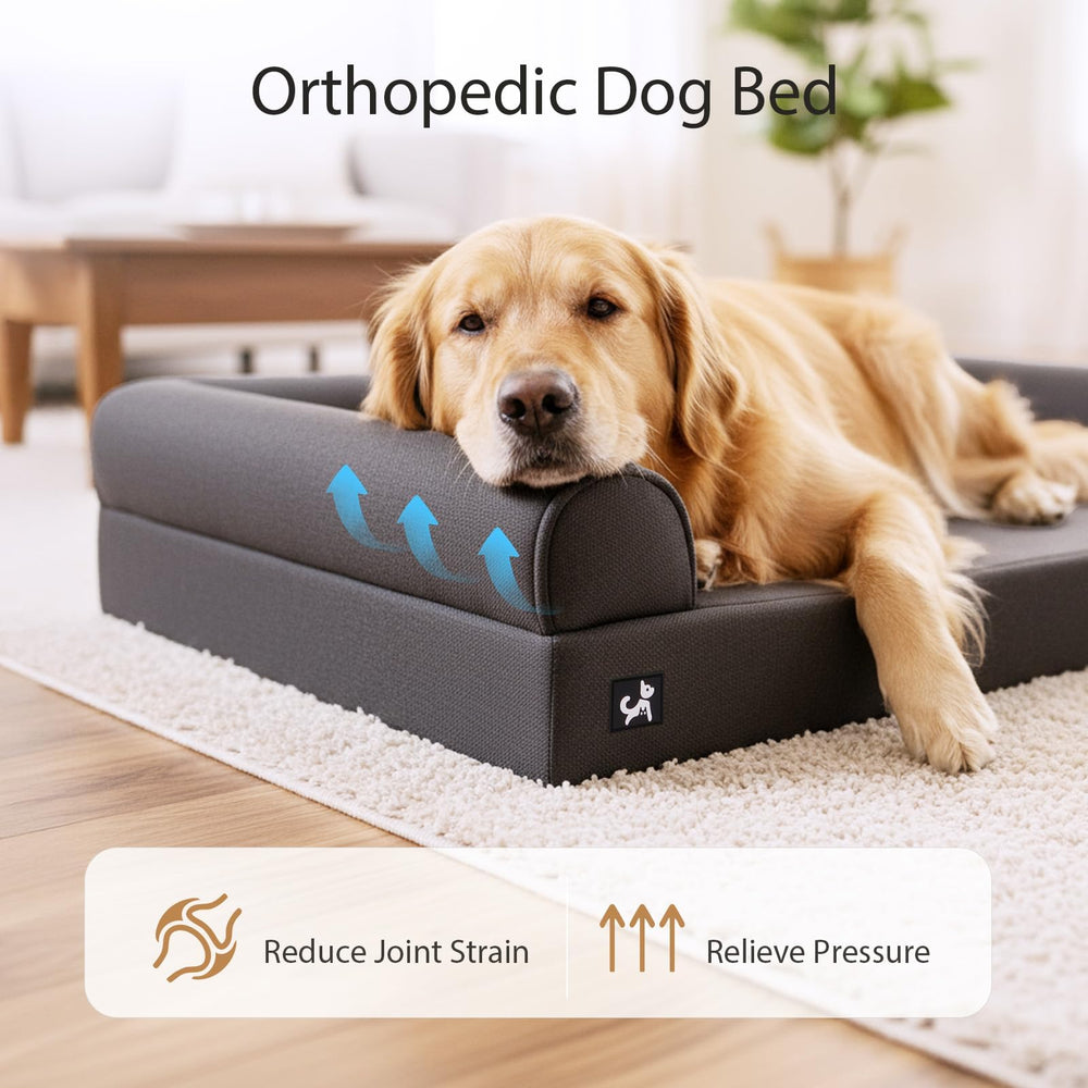 Sytopia 3-sided bolster provides neck and head support for restful sleep.