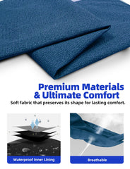 Sytopia 50-inch chew-proof bed machine-washable-cover enables easy cleanup