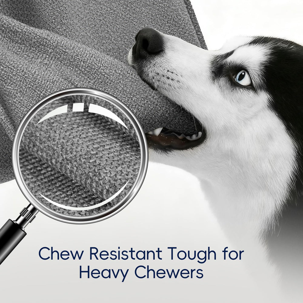 Sytopia chew-resistant removable cover simplifies cleaning and maintenance.