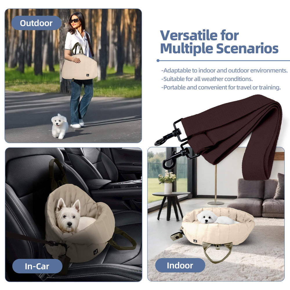 Sytopia travel-friendly carrier doubles as car seat and travel companion during trips.