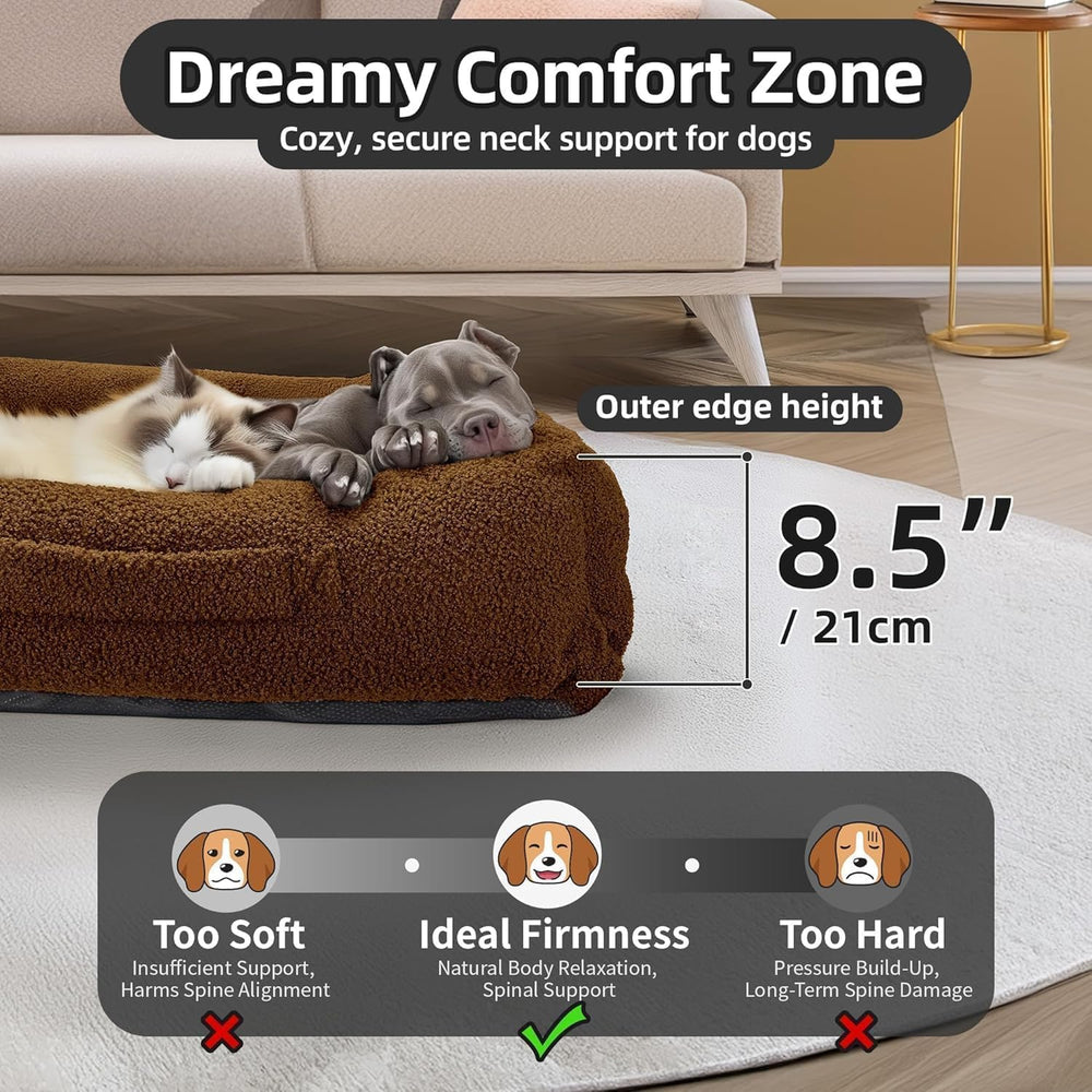 Sytopia high-loft polyester fill provides cushioned support for restful lounging.