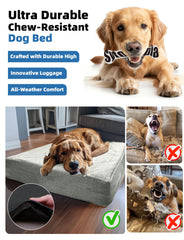 Sytopia orthopedic egg-crate foam supports joints for restful sleep.