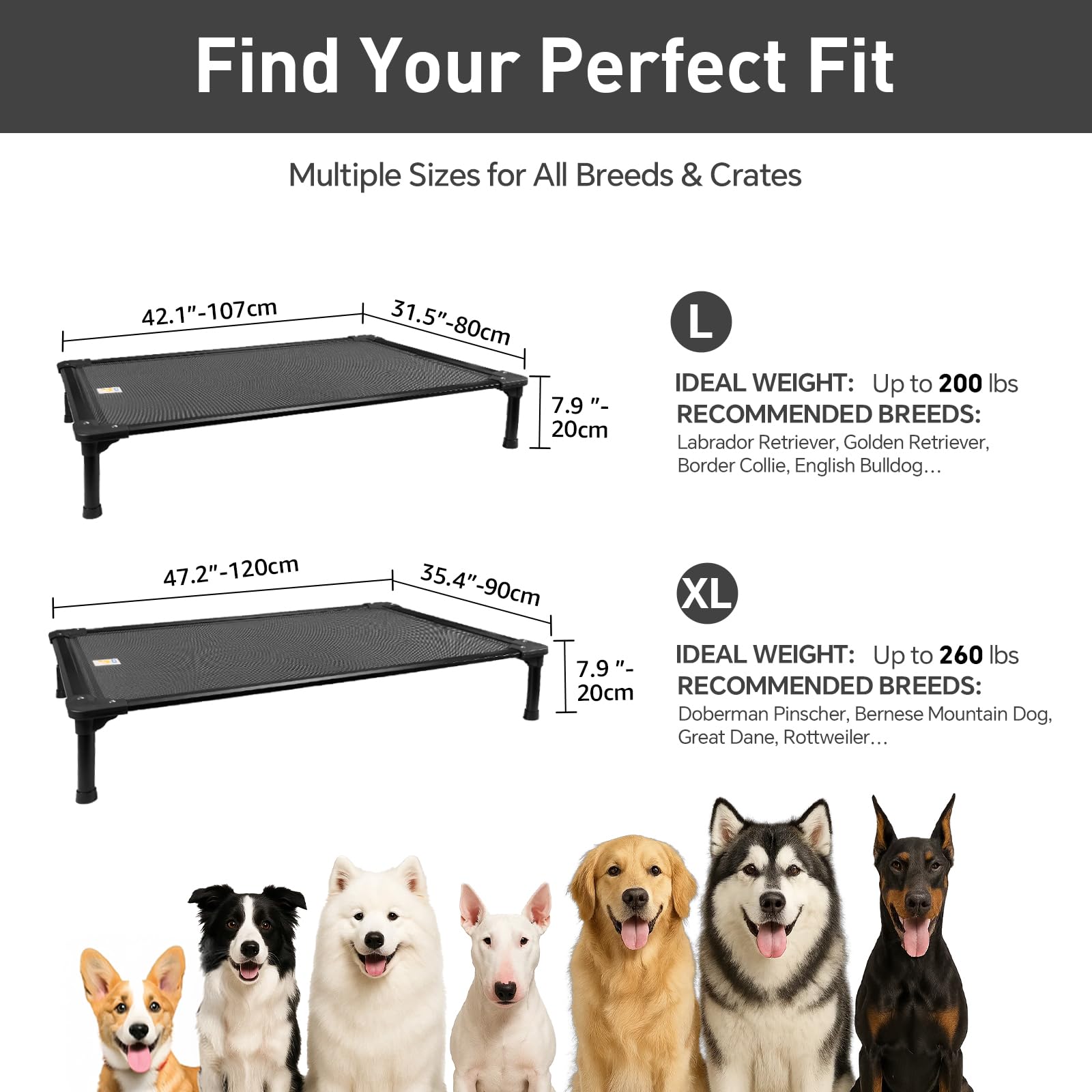 Sytopia outdoor camping-ready design supports pets during trips and backyard lounging.