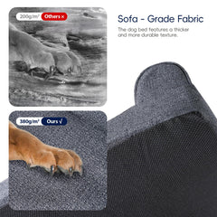 Sytopia premium sofa-grade fabric closeup shows durable, soft texture.
