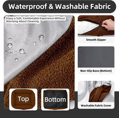 Sytopia removable washable cover enables quick cleanups after playtime.
