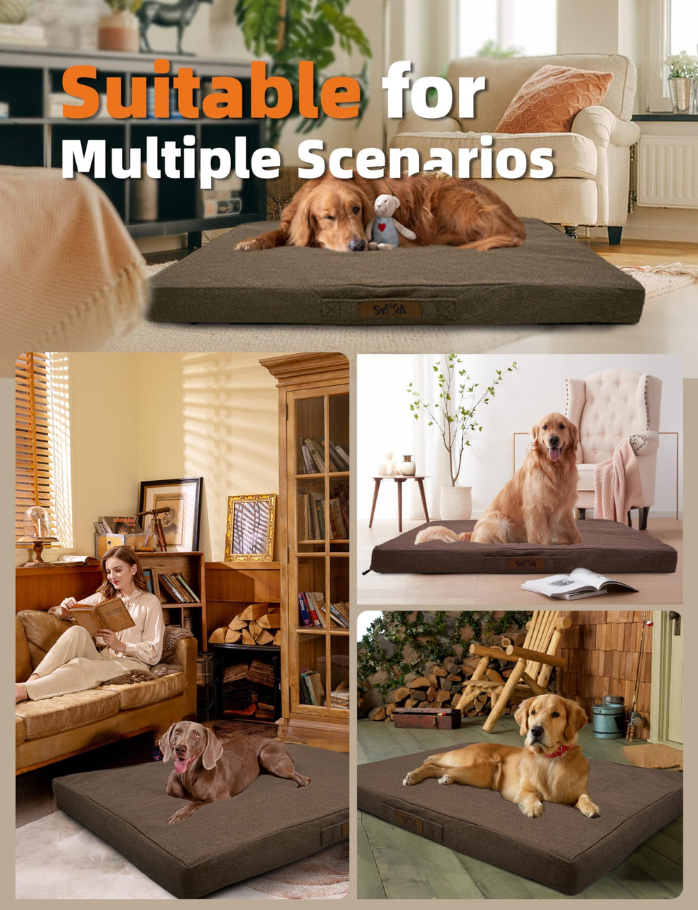 Sytopia soft non-toxic fabrics provide comfortable lounging for pets