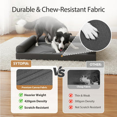 Sytopia waterproof liner keeps spills out and bedding dry.