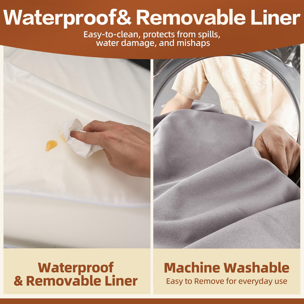 Sytopia XXL machine-washable cover with zipper for quick, hassle-free cleaning