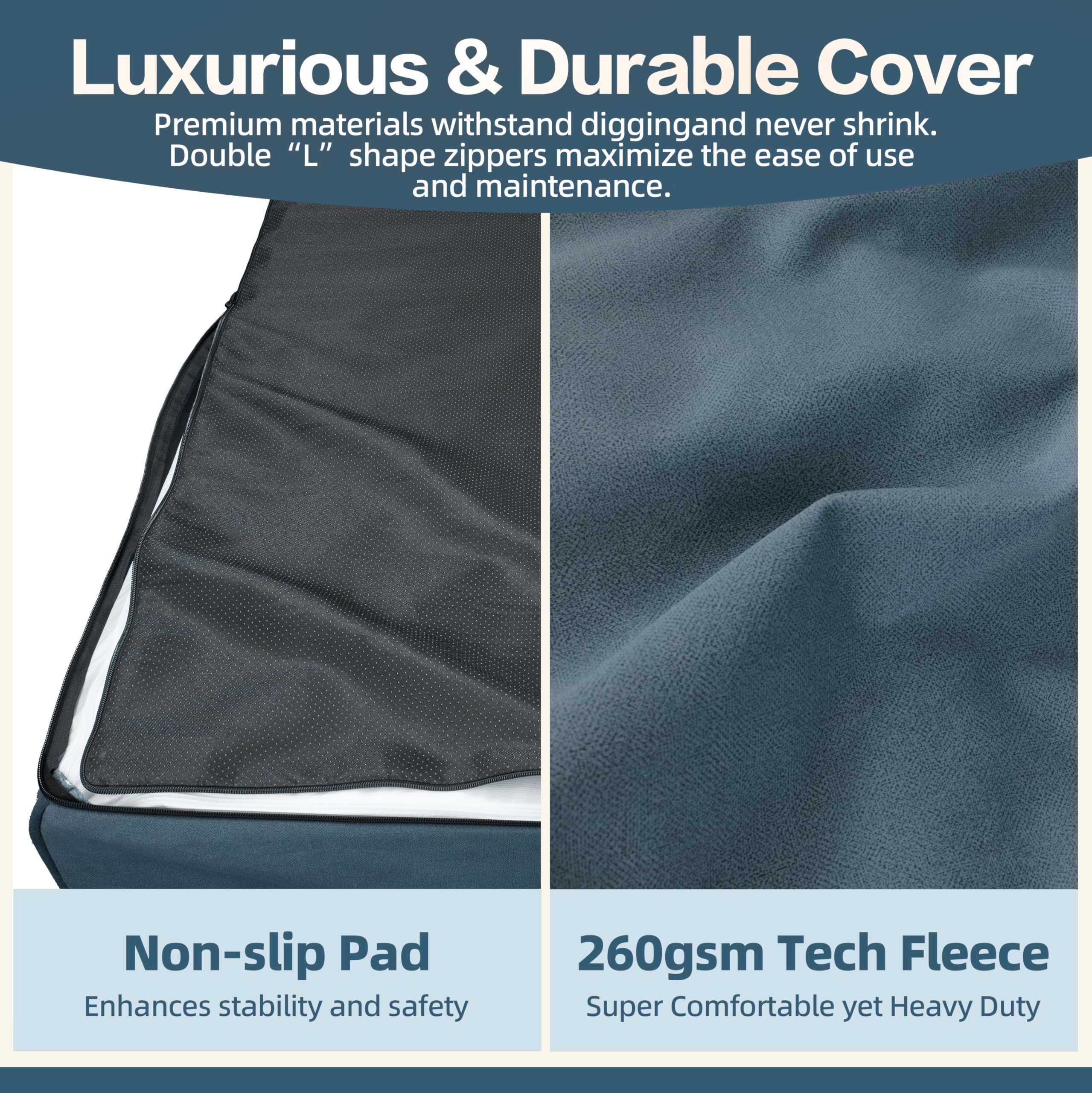 Sytopia waterproof cover closeup emphasizing spill protection for easy cleaning