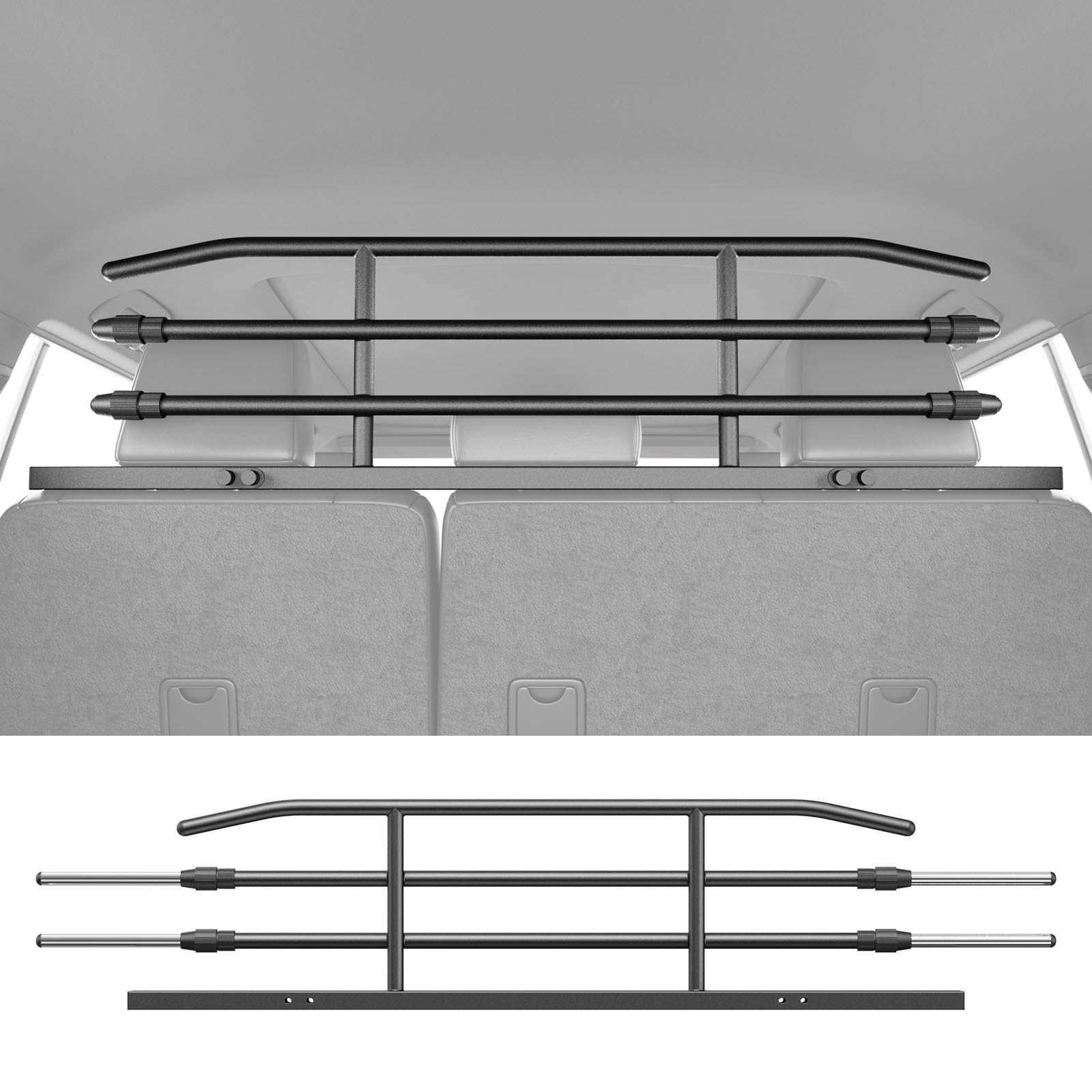 SZYANG dog car barrier for 4Runner fit ensures snug cargo-area containment for safer trips.