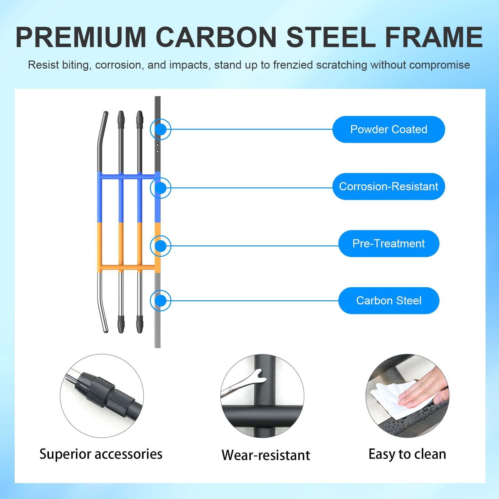 SZYANG trunk barrier assembly process shows straightforward screw-in installation for quick setup.