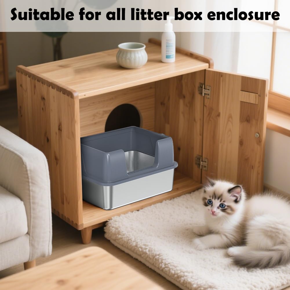 SZEE four non-slip feet stabilize the box on floors.