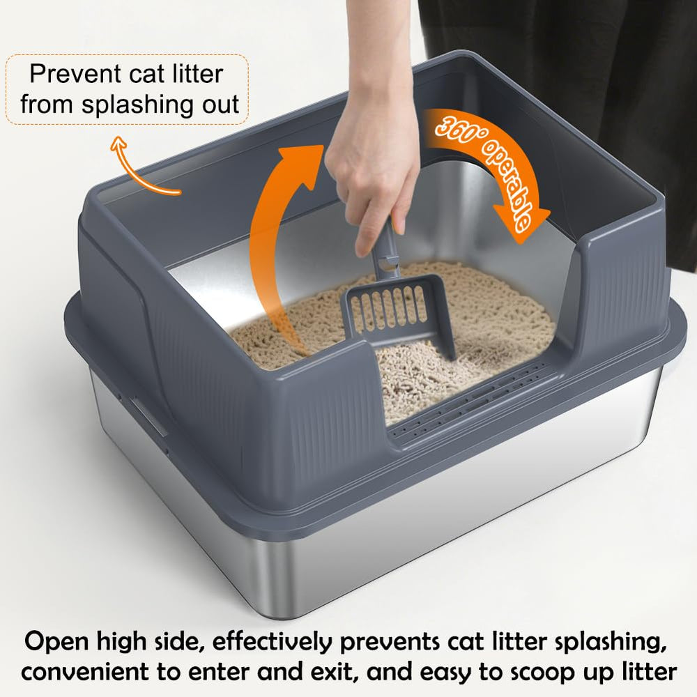 SZEE durable stainless steel resists scratches and odors.