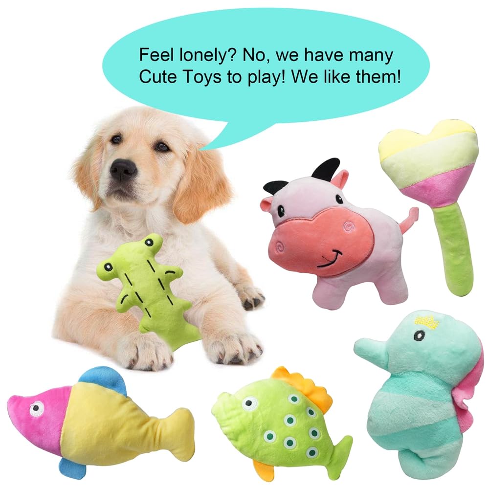 SZKOKUHO dinosaur squeaky toy for dogs sparks curiosity during play