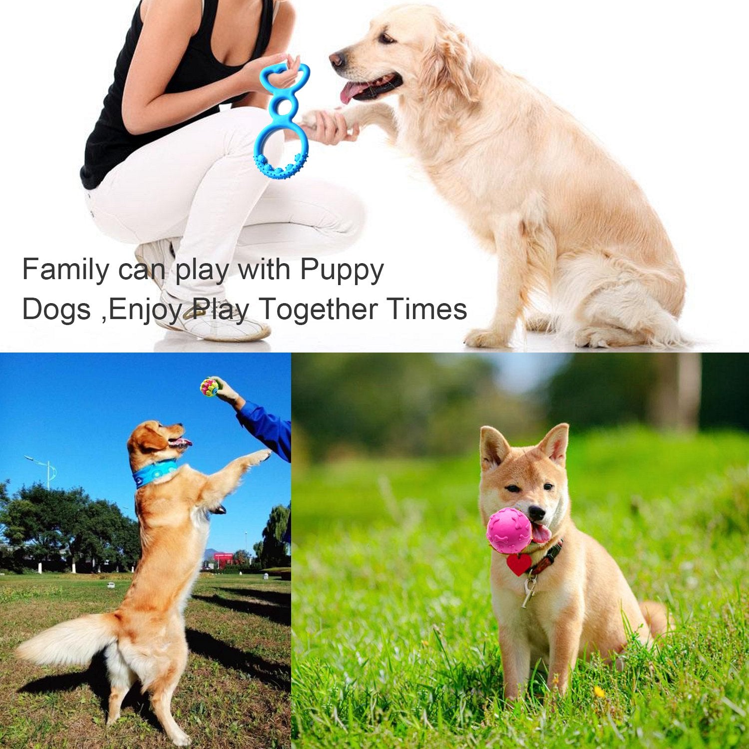 SZKOKUHO colorful designs for puppies during playtime and reducing boredom