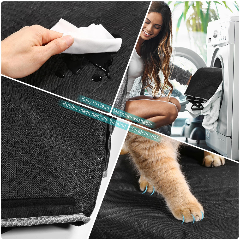 szyuchen non-slip backing keeps seats steady during trips.