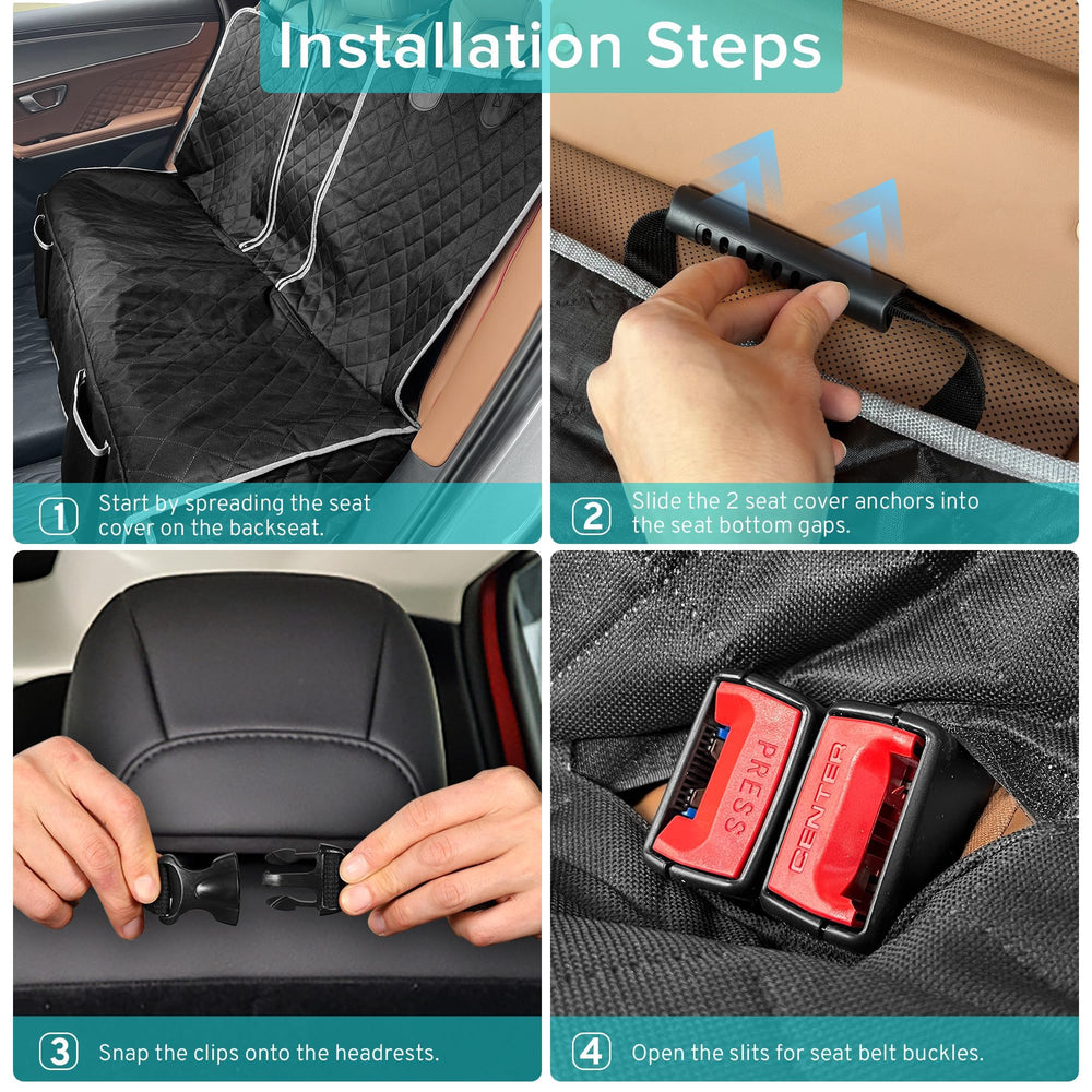 szyuchen easy-install headrest clips simplify fitting in minutes