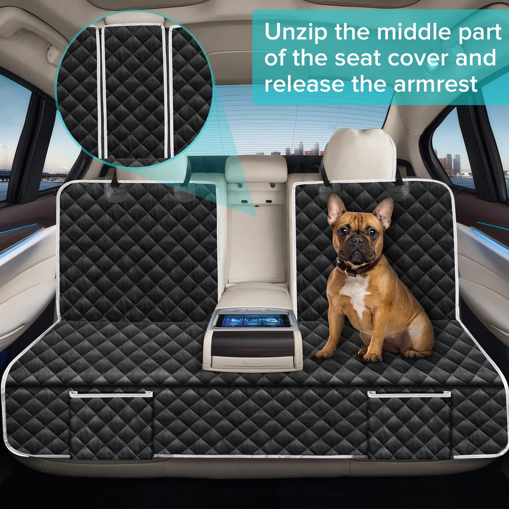 szyuchen foldable dog seat cover for easy car storage