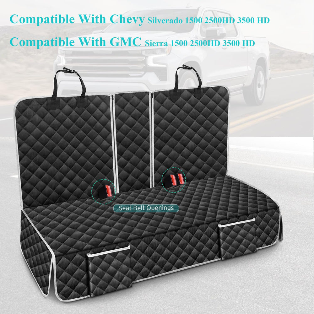 szyuchen truck dog seat cover backseat-accessories keep interiors clean on long road trips